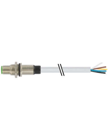 Gniazdo męskie M12 A-kod. 7000-13607-2150200 | Przewody i Złącza | Eshop Dopak | Wszystko dla Przemysłu