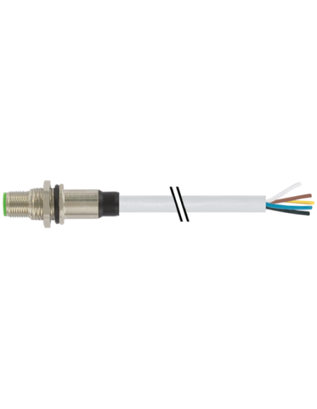 Gniazdo męskie M12 A-kod. 7000-13607-2150200 | Przewody i Złącza | Eshop Dopak | Wszystko dla Przemysłu