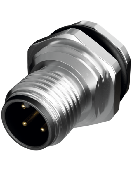 Gniazdo M12 męskie 0° a-cod. uchwyt ścienny 7000-R2115-11A2400 | Przewody i Złącza | Eshop Dopak | Wszystko dla Przemysłu