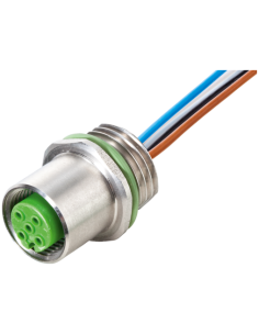 Gniazdo żeńskie M12 A-cod. V2A 7002-13561-9720050 | Przewody i Złącza | Eshop Dopak | Wszystko dla Przemysłu