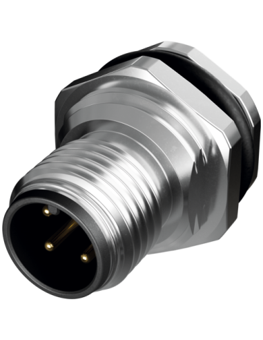 Gniazdo M12 męskie 0° a-cod. montaż 7000-R2113-11A2400 | Przewody i Złącza | Eshop Dopak | Wszystko dla Przemysłu