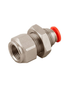 Złączka wtykowa prosta grodziowa G1/8w do węża 4, M12x1 | Pneumatyka | Eshop Dopak | Wszystko dla Przemysłu