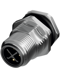 Złącze męskie M12 0° S-code. tył 7000-R2114-11S2400 | Przewody i Złącza | Eshop Dopak | Wszystko dla Przemysłu