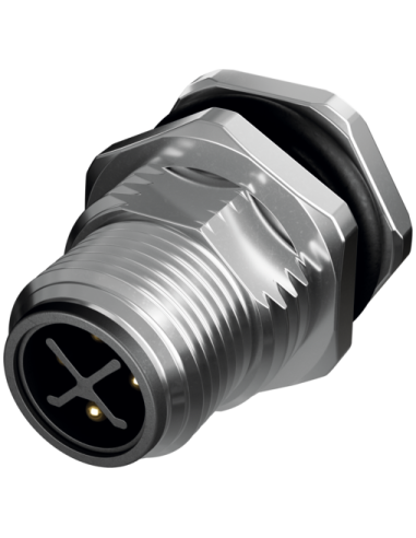 Złącze męskie M12 0° S-code. tył 7000-R2114-11S2400 | Przewody i Złącza | Eshop Dopak | Wszystko dla Przemysłu