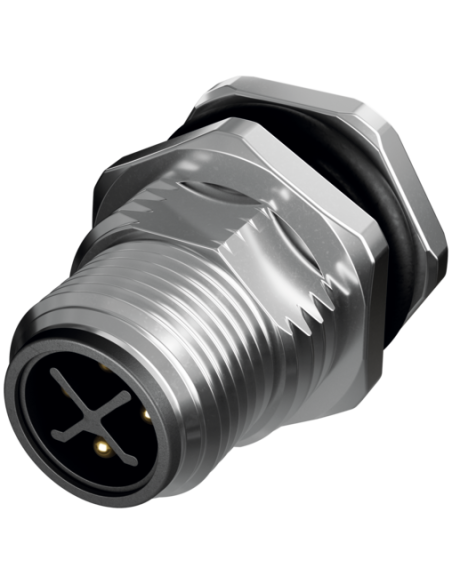 Złącze męskie M12 0° S-code. tył 7000-R2114-11S2400 | Przewody i Złącza | Eshop Dopak | Wszystko dla Przemysłu
