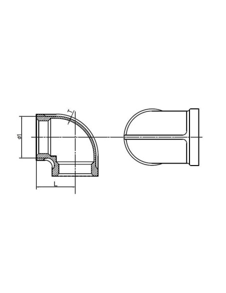 Kolanko gwintowane nierdzewne G 3/8 GW, stal 316 | Hydraulika | Eshop Dopak | Wszystko dla Przemysłu