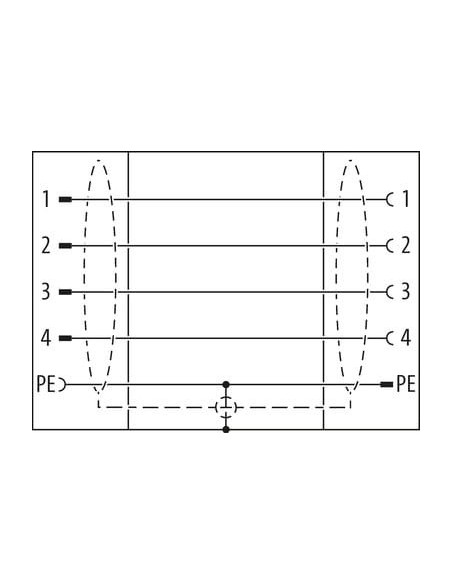 PANEL ZASILAJĄCY M12 PRZELOTOWY 5-biegunowy K-KODOWANY 7000-P3911-0000000 | Przewody i Złącza | Eshop Dopak | Wszystko dla Przem