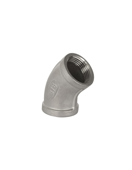Kolanko gwintowane nierdzewne 45 stopni G 2 GW, stal 316 | Hydraulika | Eshop Dopak | Wszystko dla Przemysłu