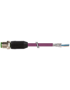 Konektor M12 męski, prosty z wolnym kablem, DeviceNet 7000-13105-8030100 | Przewody i Złącza | Eshop Dopak | Wszystko dla Przemy