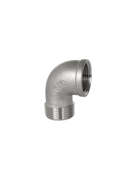 Kolanko gwintowane nierdzewne G 1 GW/GZ, stal 316 | Hydraulika | Eshop Dopak | Wszystko dla Przemysłu