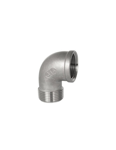 Kolanko gwintowane nierdzewne G 1/2 GW/GZ, stal 316 | Hydraulika | Eshop Dopak | Wszystko dla Przemysłu