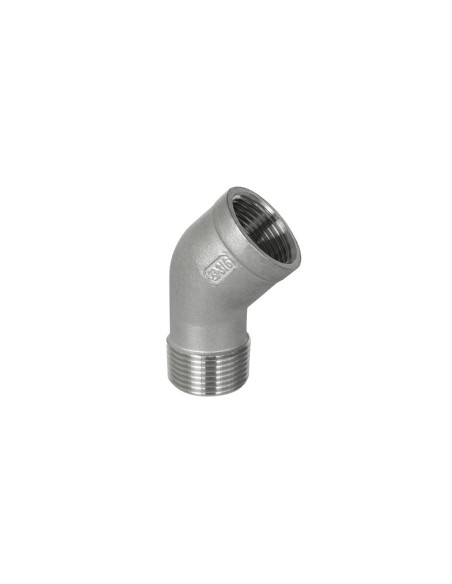 Kolanko gwintowane nierdzewne 45 stopni G 1 GW/GZ, stal 316 | Hydraulika | Eshop Dopak | Wszystko dla Przemysłu