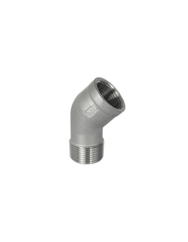 Kolanko gwintowane nierdzewne 45 stopni G 3/4 GW/GZ, stal 316 | Hydraulika | Eshop Dopak | Wszystko dla Przemysłu