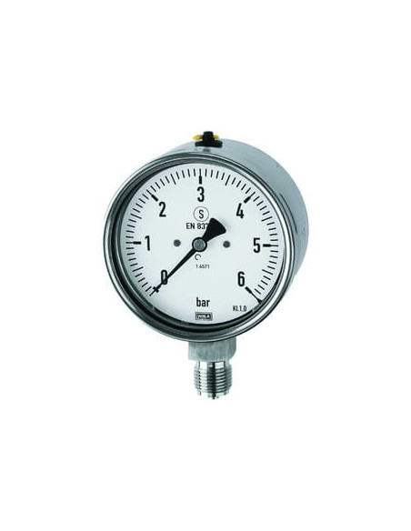 Wakuometr ze stali CrNi G1/4R, 63mm, -1/0bar, ES | Przyrządy Pomiarowe | Eshop Dopak | Wszystko dla Przemysłu