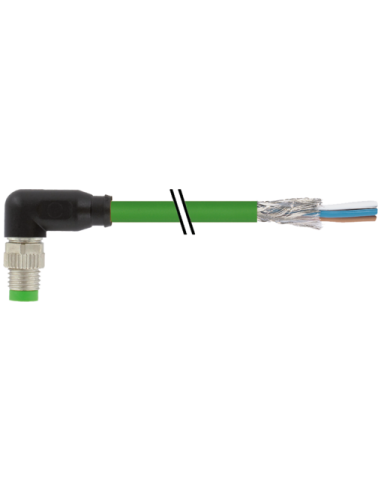 Istnieje kilka kabli M8 90°, kable Ethercat 7000-08821-7910300 | Przewody i Złącza | Eshop Dopak | Wszystko dla Przemysłu