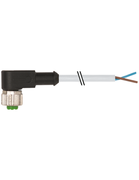 M12 żeńskie 90° do kabla Cube67 7000-15021-4140030 | Przewody i Złącza | Eshop Dopak | Wszystko dla Przemysłu