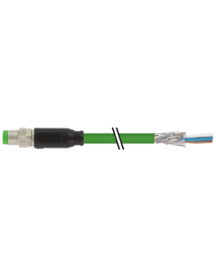 Złącze M8 męskie, kabel prosty na wolny, Ethercat 7000-08811-7910150 | Przewody i Złącza | Eshop Dopak | Wszystko dla Przemysłu