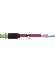 Konektor M12 męski, prosty, kod.dz wolny kabel kablowy 7000-14541-7980500 | Przewody i Złącza | Eshop Dopak | Wszystko dla Przem