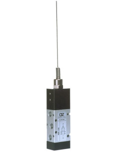 Zawór rozdzielający mechaniczny 5/2 1/8  monostabilny, z antenką | Pneumatyka | Eshop Dopak | Wszystko dla Przemysłu