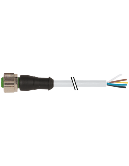 Konektor M12 żeński 7000-12241-2352000 | Przewody i Złącza | Eshop Dopak | Wszystko dla Przemysłu
