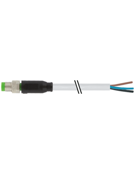 Złącze M8 można znaleźć pod numerem 7000-08001-2300500 | Przewody i Złącza | Eshop Dopak | Wszystko dla Przemysłu