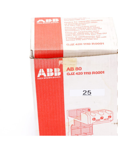 Przekaźnik przeciążeniowy termiczny, AB 80, ABB | Elektryka | Eshop Dopak | Wszystko dla Przemysłu