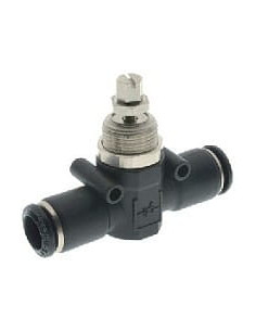 Zawór dławiący wtykowy przelotowy do węża fi 8 mm, tworzywo sztuczne | Hydraulika | Eshop Dopak | Wszystko dla Przemysłu