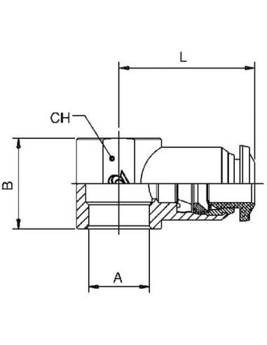 Korpus banjo do zł. wtykowej G1/8z do węża 8 | Pneumatyka | Eshop Dopak | Wszystko dla Przemysłu