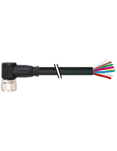 M8 żeński 90° do kabla 7000-08971-6960300 | Przewody i Złącza | Eshop Dopak | Wszystko dla Przemysłu