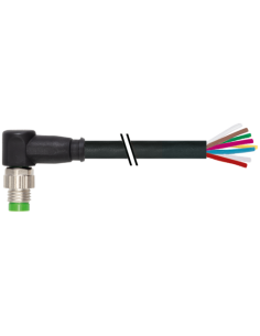 Złącze M8 męskie 90° do kabla drewnianego 7000-08931-6961000 | Przewody i Złącza | Eshop Dopak | Wszystko dla Przemysłu
