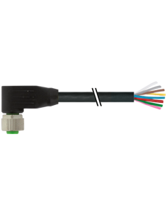 M12 żeński 90° do kabla 7000-17061-7220030 | Przewody i Złącza | Eshop Dopak | Wszystko dla Przemysłu