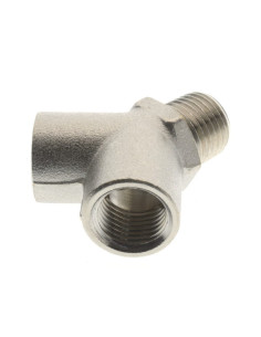 Trójnik gwintowany typu Y WZW, rozgałęźnik gwintowany 2 x G 1/8 GW - G 1/8 GZ | Hydraulika | Eshop Dopak | Wszystko dla Przemysł