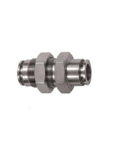 Złączka wtykowa grodziowa M12x1 do węża fi 4 mm, stal nierdzewna 316L | Pneumatyka | Eshop Dopak | Wszystko dla Przemysłu