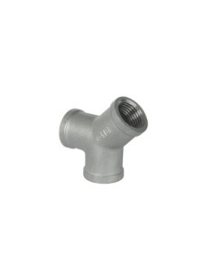 Trójnik nierdzewny gwintowany typu Y WWW 3 x G 1 GW, stal 316 | Hydraulika | Eshop Dopak | Wszystko dla Przemysłu
