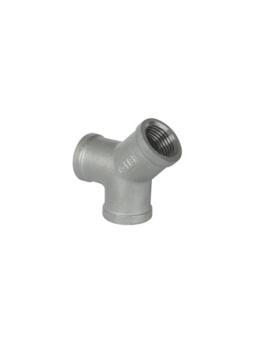 Trójnik nierdzewny gwintowany typu Y WWW 3 x G 1/2 GW, stal 316 | Hydraulika | Eshop Dopak | Wszystko dla Przemysłu