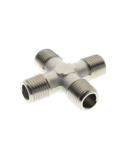 Czwórnik gwintowany ZZZZ 4 x G 1/2 GZ, mosiądz nikowany | Hydraulika | Eshop Dopak | Wszystko dla Przemysłu