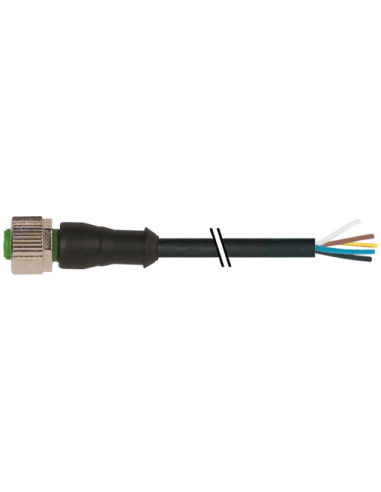 Złącze M12 z kablem 7000-12241-7320250 | Przewody i Złącza | Eshop Dopak | Wszystko dla Przemysłu