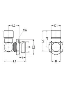 zł. kątowa obr,o większym NW GZ1/8 pod wąż 4 (4/2) 2
