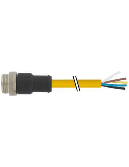 Mini (7/8) 4-biegunowy, męski (zewn.) prosty 7700-A4001-U1C0300 | Przewody i Złącza | Eshop Dopak | Wszystko dla Przemysłu