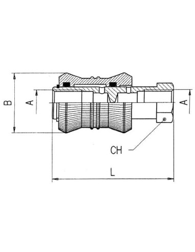 Zawór suwakowy ręczny z odpowietrzeniem G 1/4 GW, PN10 mosiądz niklowany, aluminium, NBR | Hydraulika | Eshop Dopak | Wszystko d