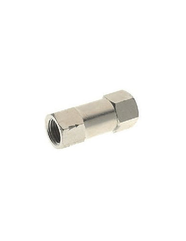 Zawór zwrotny gwintowany G 3/8 GW, PN8 mosiądz niklowany, NBR, ciśnienie otwarcia 0,2 bar | Hydraulika | Eshop Dopak | Wszystko 
