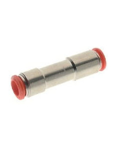 Zawór zwrotny wtykowy prosty do węża fi 8 mm, mosiądz niklowany | Hydraulika | Eshop Dopak | Wszystko dla Przemysłu