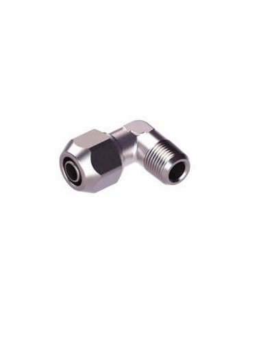 Złączka skręcana kątowa do węża fi 6x4 mm R 1/8 GZ, stal nierdzewna 316L | Pneumatyka | Eshop Dopak | Wszystko dla Przemysłu