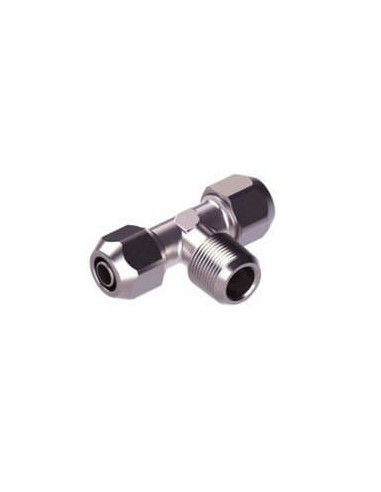 trójnik pod wąż 8/6 z gwintem RZ 1/4, stal nierdz 316L | Pneumatyka | Eshop Dopak | Wszystko dla Przemysłu