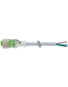 M12 łączy się z diodą LED i kablem 7000-12261-2132000 | Przewody i Złącza | Eshop Dopak | Wszystko dla Przemysłu