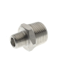Nypel redukcyjny nierdzewny gwintowany R 1/8 GZ - R 1/4 GZ, stal 316L | Hydraulika | Eshop Dopak | Wszystko dla Przemysłu