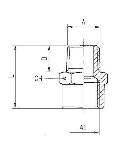 Redukcja nyplowa R1/4z, R1/2w | Hydraulika | Eshop Dopak | Wszystko dla Przemysłu