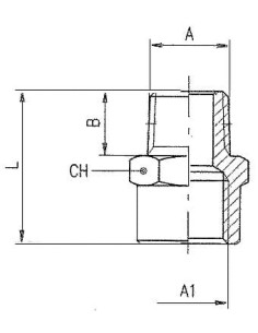 Redukcja nyplowa R1/8z, R1/4w | Hydraulika | Eshop Dopak | Wszystko dla Przemysłu 2