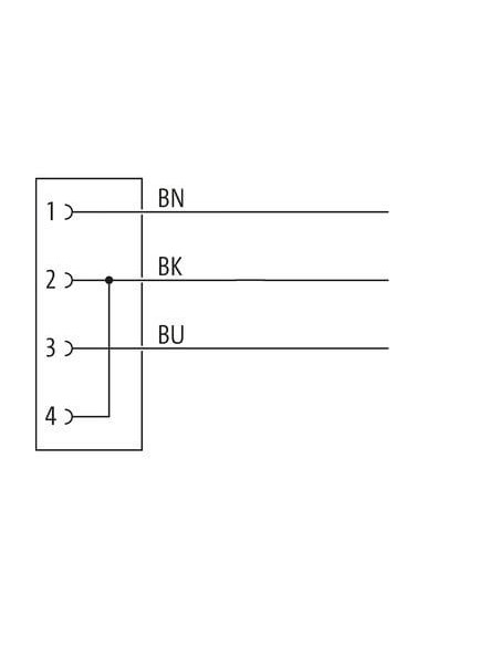 Złącze żeńskie M12 90° na kabel 7000-12301-2330500 | Przewody i Złącza | Eshop Dopak | Wszystko dla Przemysłu