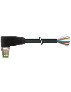 M12 męski 90° na kabel 7000-17021-6640150 | Przewody i Złącza | Eshop Dopak | Wszystko dla Przemysłu